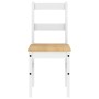 Juego de comedor Panama 4 pzas madera maciza de pino blanco by , Furniture sets for kitchens and dining rooms - Ref: Foro24-3...