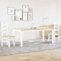 Juego de comedor Panama 3 pzas madera maciza de pino blanco von , Möbelsets für Küchen und Esszimmer - Ref: Foro24-3345208, P...