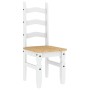 Juego de comedor Panama 3 pzas madera maciza de pino blanco von , Möbelsets für Küchen und Esszimmer - Ref: Foro24-3345208, P...