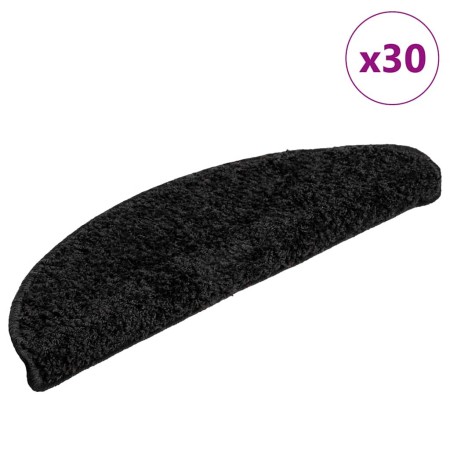 Alfombrilla escalera 30 uds. negro 56x17x3 cm by , Stair mats - Ref: Foro24-3365800, Price: 165,78 €, Discount: %