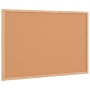 Tablero de corcho con marco de madera de pino macizo 60x40 cm by , Notice boards - Ref: Foro24-4017418, Price: 14,83 €, Disco...