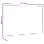 Tablero de corcho con marco de madera de pino macizo 60x40 cm by , Notice boards - Ref: Foro24-4017418, Price: 14,83 €, Disco...
