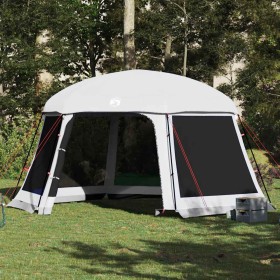 Carpa para piscina con desmontables y paredes gris 512x458 cm von , Zelte - Ref: Foro24-4100627, Preis: 178,14 €, Rabatt: %