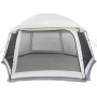 Carpa para piscina con desmontables y paredes gris 512x458 cm by , tents - Ref: Foro24-4100627, Price: 178,14 €, Discount: %