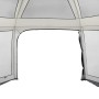Carpa para piscina con desmontables y paredes gris 512x458 cm by , tents - Ref: Foro24-4100627, Price: 178,14 €, Discount: %