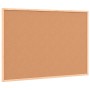 Pizarra con marco de madera maciza de pino negra 80x55 cm by , Notice boards - Ref: Foro24-4017413, Price: 29,52 €, Discount: %