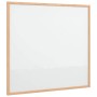 Pizarra blanca magnética con marco de madera de pino 60x55 cm by , Notice boards - Ref: Foro24-4017405, Price: 17,34 €, Disco...