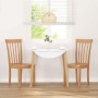Sillas de comedor 2 uds madera maciza natural caucho by , dining chairs - Ref: Foro24-4102390, Price: 126,36 €, Discount: %