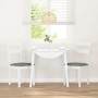 Sillas de comedor con cojines 2uds madera maciza blanco caucho von , Essstühle - Ref: Foro24-4102384, Preis: 97,47 €, Rabatt: %
