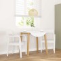 Sillas de comedor 2 unidades madera maciza de caucho blanco von , Essstühle - Ref: Foro24-4102513, Preis: 176,58 €, Rabatt: %