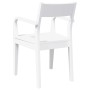 Sillas de comedor 2 unidades madera maciza de caucho blanco von , Essstühle - Ref: Foro24-4102513, Preis: 176,58 €, Rabatt: %
