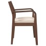 Sillas de comedor con cojines 2 uds madera maciza marrón caucho von , Essstühle - Ref: Foro24-4102507, Preis: 204,74 €, Rabat...