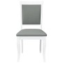 Sillas de comedor con cojines 2uds madera maciza blanco caucho von , Essstühle - Ref: Foro24-4102489, Preis: 179,50 €, Rabatt: %