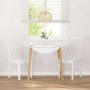 Sillas de comedor 2 unidades madera maciza de caucho blanco von , Essstühle - Ref: Foro24-4102505, Preis: 123,46 €, Rabatt: %