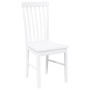 Sillas de comedor 2 unidades madera maciza de caucho blanco von , Essstühle - Ref: Foro24-4102505, Preis: 123,46 €, Rabatt: %