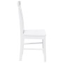 Sillas de comedor 2 unidades madera maciza de caucho blanco von , Essstühle - Ref: Foro24-4102505, Preis: 123,46 €, Rabatt: %