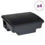 Trampas para ratones 4 uds. negro 23x19x9,5 cm de , Trampas para animales - Ref: Foro24-4106487, Precio: 24,96 €, Descuento: %