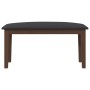 Banco 90 cm Madera Maciza Marrón Caucho von , Ess- und Küchenbänke - Ref: Foro24-4102593, Preis: 71,44 €, Rabatt: %