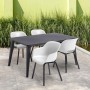 Silla de jardín Keter con patas de metal "Noa" 2 uds blanco von , Gartenstühle - Ref: Foro24-447618, Preis: 151,06 €, Rabatt: %