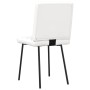 Sillas de comedor 2 unidades cuero sintético blanco by , dining chairs - Ref: Foro24-4101119, Price: 88,20 €, Discount: %
