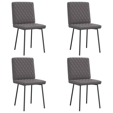 Sillas de comedor 4 unidades cuero sintético gris von , Essstühle - Ref: Foro24-3315215, Preis: 171,67 €, Rabatt: %
