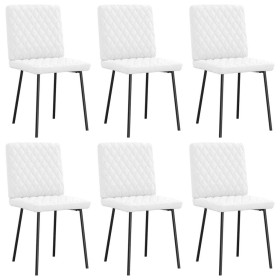Sillas de comedor 6 uds cuero sintético blanco von , Essstühle - Ref: Foro24-3315489, Preis: 254,31 €, Rabatt: %