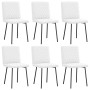 Sillas de comedor 6 uds cuero sintético blanco von , Essstühle - Ref: Foro24-3315489, Preis: 254,31 €, Rabatt: %