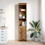 Aparador de madera vieja 37,5x35x180 cm Madera de ingeniería von , Sideboards - Ref: Foro24-861677, Preis: 85,34 €, Rabatt: %