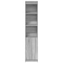 Aparador gris Sonoma 37,5x35x180 cm Madera de ingeniería de , Aparadores - Ref: Foro24-861675, Precio: 90,10 €, Descuento: %