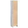 Aparador gris Sonoma 37,5x35x180 cm Madera de ingeniería de , Aparadores - Ref: Foro24-861675, Precio: 90,10 €, Descuento: %