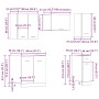 Set de muebles cocina 11 pzas madera ingeniería roble artesanal von , Küchenschränke - Ref: Foro24-3328576, Preis: 662,32 €, ...