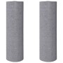 Felpa antideslizante para pintores 2 uds 5055 cm 220 g/m² gris von , Schutzfolien und -streifen für Böden - Ref: Foro24-33247...