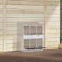 Nido para gallinas con 6 compartimentos plateado galvanizado von , Käfige und Lebensräume für Kleintiere - Ref: Foro24-864352...