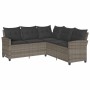 Juego de sofás de jardín en forma de L con cojines 6 pzas gris von , Gartensets - Ref: Foro24-3213541, Preis: 577,63 €, Rabat...