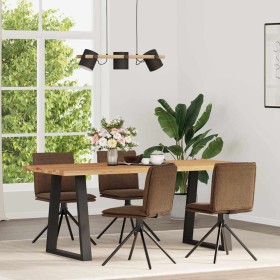 Sillas de comedor 4 unidades piel de ante artificial marrón von , Essstühle - Ref: Foro24-3315378, Preis: 225,36 €, Rabatt: %