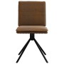 Sillas de comedor 6 unidades piel de ante artificial marrón von , Essstühle - Ref: Foro24-3315648, Preis: 336,60 €, Rabatt: %