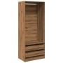 Armario de madera de ingeniería roble artesanal 80x50x200 cm by , Wardrobes - Ref: Foro24-3307755, Price: 145,55 €, Discount: %