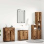 Juego de muebles de baño 4 piezas madera ingeniería envejecida von , Badezimmermöbel - Ref: Foro24-3328941, Preis: 243,39 €, ...