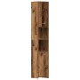 Juego de muebles de baño 4 piezas madera ingeniería envejecida von , Badezimmermöbel - Ref: Foro24-3328941, Preis: 243,39 €, ...
