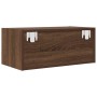 Mueble de TV madera contrachapada roble marrón 60x31x25,5 cm by , TV Furniture - Ref: Foro24-861448, Price: 39,35 €, Discount: %