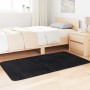 Alfombra peluda de pelo largo NAVARRA negra 80x150 cm poliéster de , Alfombras - Ref: Foro24-4102814, Precio: 23,52 €, Descue...