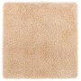 Alfombra peluda de pelo largo NAVARRA beige 120x120cm poliéster de , Alfombras - Ref: Foro24-4102861, Precio: 25,24 €