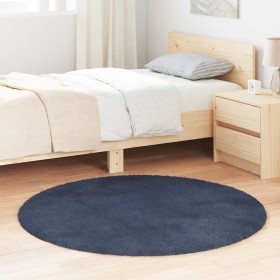 Alfombra de pelo largo NAVARRA azul marino 120x120 cm poliéster von , Teppiche - Ref: Foro24-4102907, Preis: 25,16 €, Rabatt: %