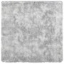 Alfombra de pelo largo NAVARRA gris claro 200x200 cm poliéster by , Rugs - Ref: Foro24-4102882, Price: 59,68 €, Discount: %