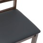 Sillas de comedor con cojines 2 uds madera maciza marrón caucho von , Essstühle - Ref: Foro24-4102402, Preis: 115,94 €, Rabat...