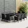 Garden dining set 11 pieces gray synthetic rattan by vidaXL, Garden sets - Ref: Foro24-3058569, Price: 892,13 €, Discount: %