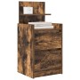 Mesillas de noche con 2 cajones 2 uds roble ahumado 38x34x80 cm von , Nachttische - Ref: Foro24-861364, Preis: 95,53 €, Rabat...