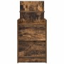 Mesillas de noche con 2 cajones 2 uds roble ahumado 38x34x80 cm von , Nachttische - Ref: Foro24-861364, Preis: 95,53 €, Rabat...