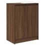 Zapatero de madera de roble marrón 57x34x76 cm von , Schuhregale und Schuhorganisatoren - Ref: Foro24-861874, Preis: 86,77 €,...