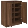 Zapatero de madera de roble marrón 57x34x76 cm von , Schuhregale und Schuhorganisatoren - Ref: Foro24-861874, Preis: 86,77 €,...